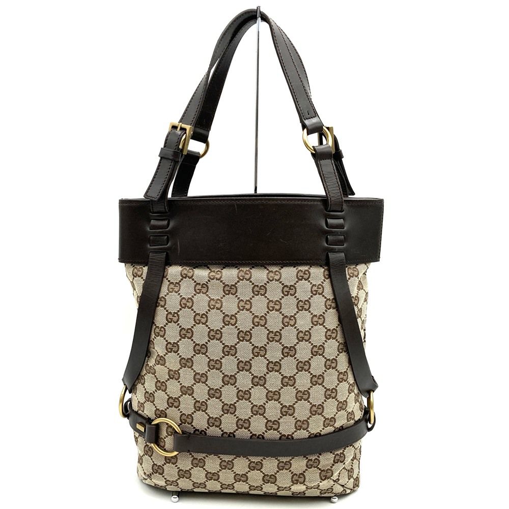 GUCCI グッチ 106248 GGキャンバス ハンドバッグ トートバッグ