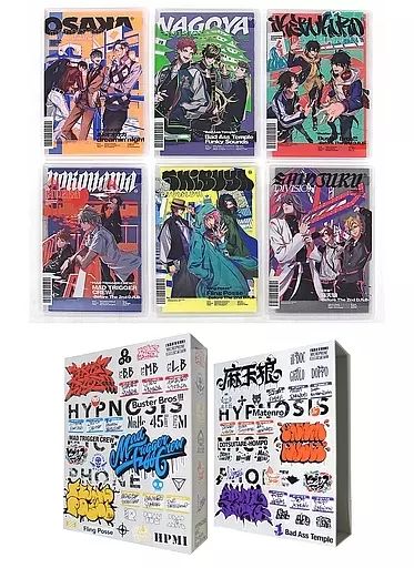 ヒプマイCD 6枚セット 中古】アニメCDセット ヒプノシスマイク -Division Rap Battle