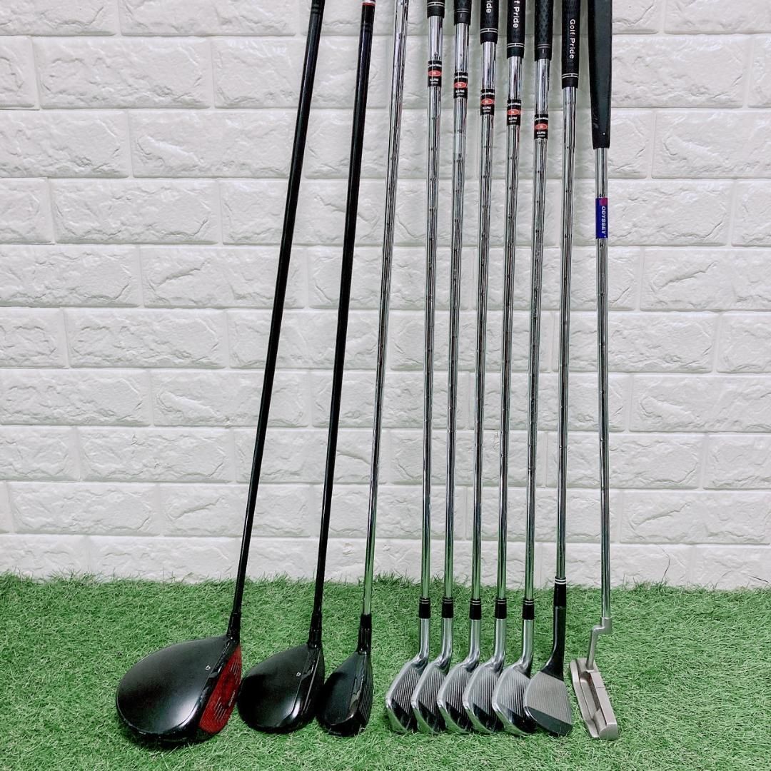 【KEN様】クラブのみ ゴルフクラブ メンズ セット ステルスプラス 10本 クラブのみ ゴルフクラブ メンズ セット テーラーメイド ステルス