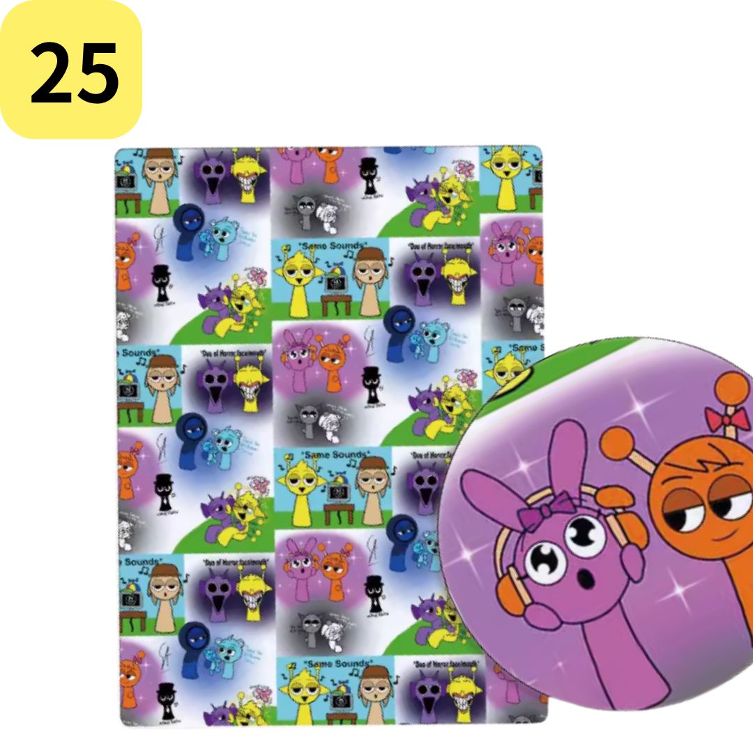 25-30 スプランキー 生地 布 ハンドメイド 手芸 はぎれ 男の子 ハギレ