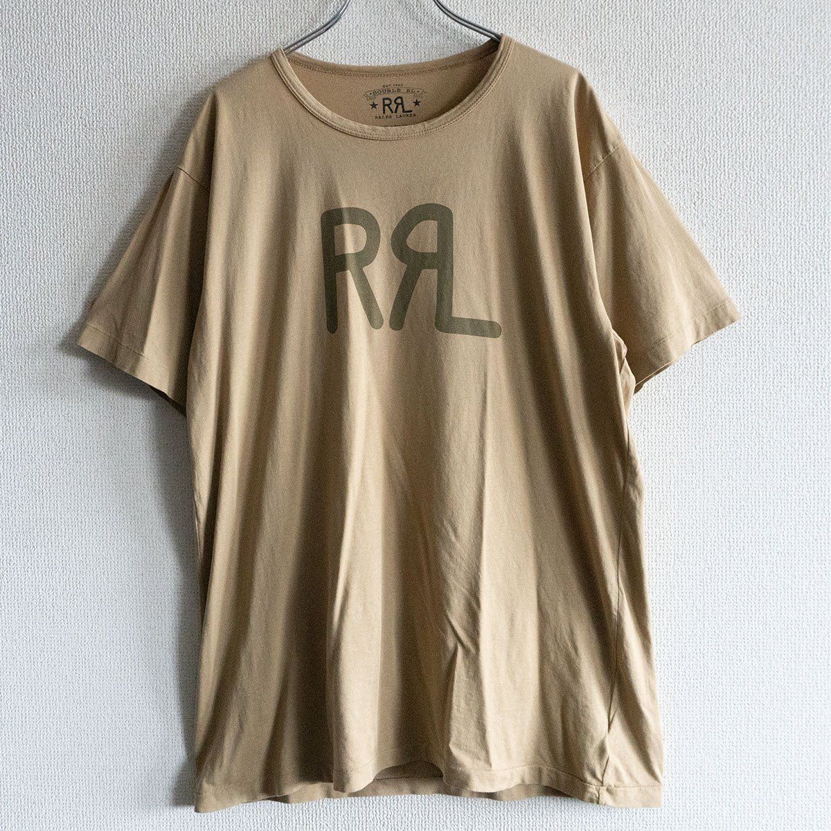 人気】RRL【ロゴ Tシャツ】L ダブルアールエル 25060724 - メルカリ