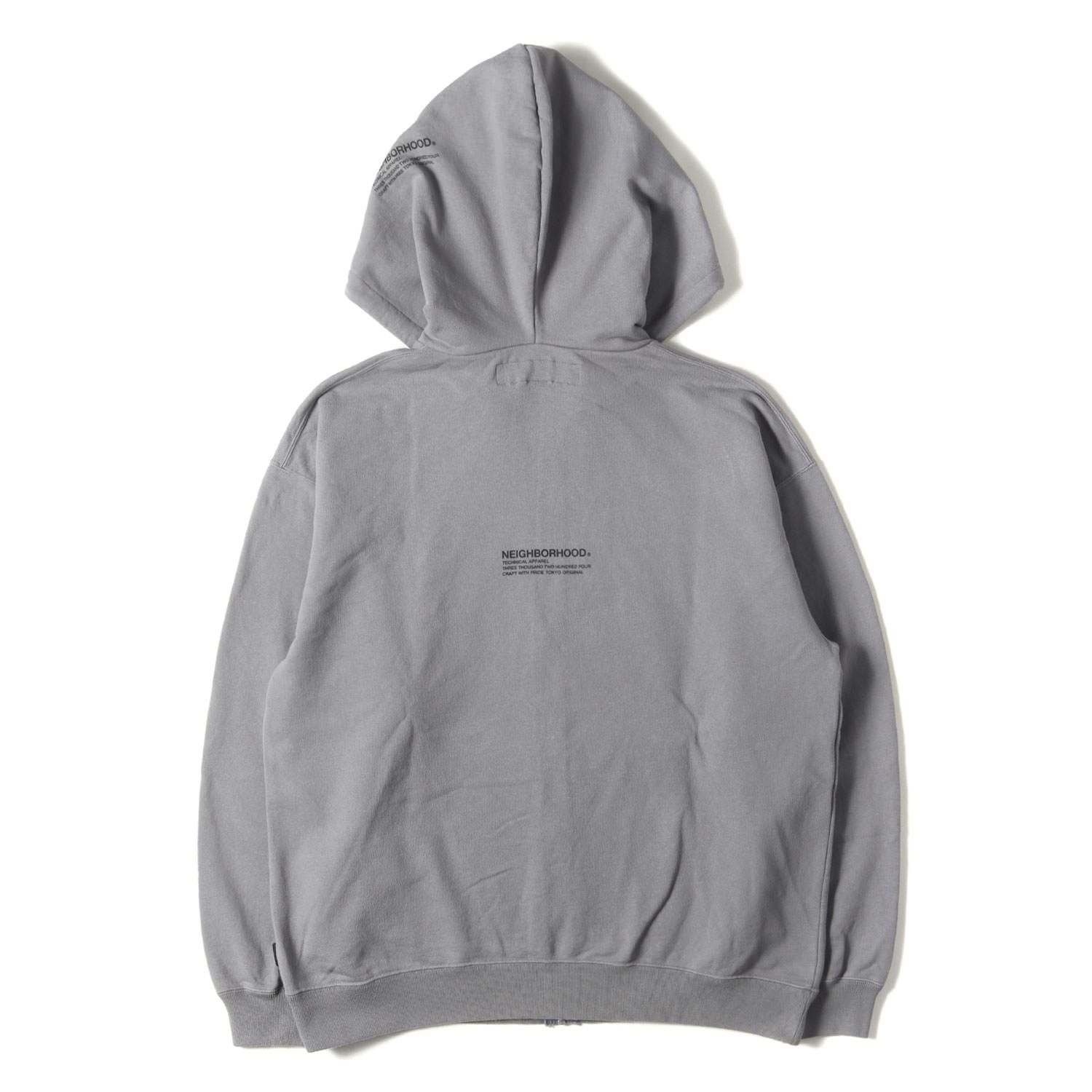 NEIGHBORHOOD zip up hoodie ジップパーカー　Mサイズ Neighborhood ジップアップ パーカー | ニュートラル | FARFETCH JP