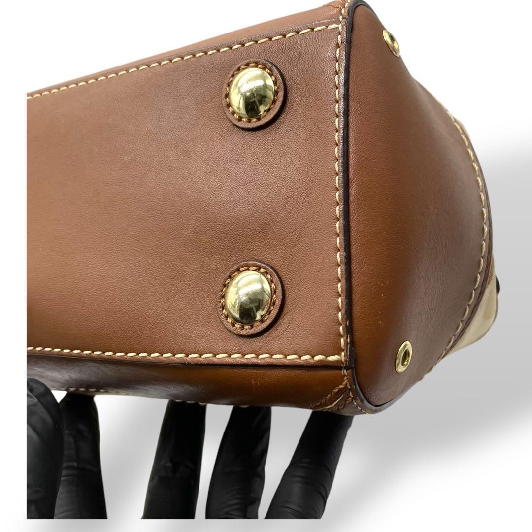 極美品 COACH コーチ シグネチャー タッセル トートバッグ