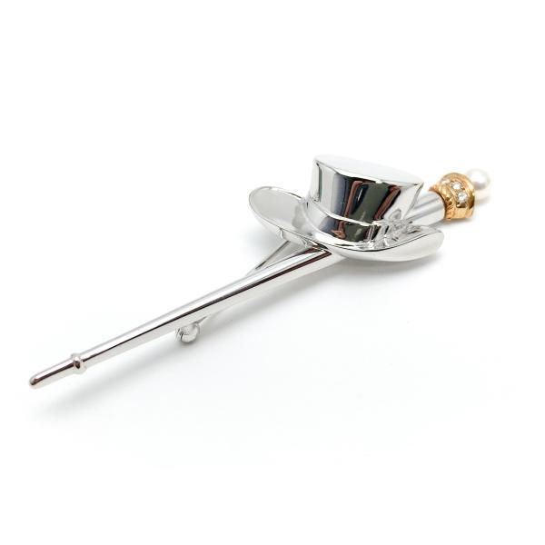 MIKIMOTO ミキモト アコヤベビーパール ブローチ SV 【公式通販】