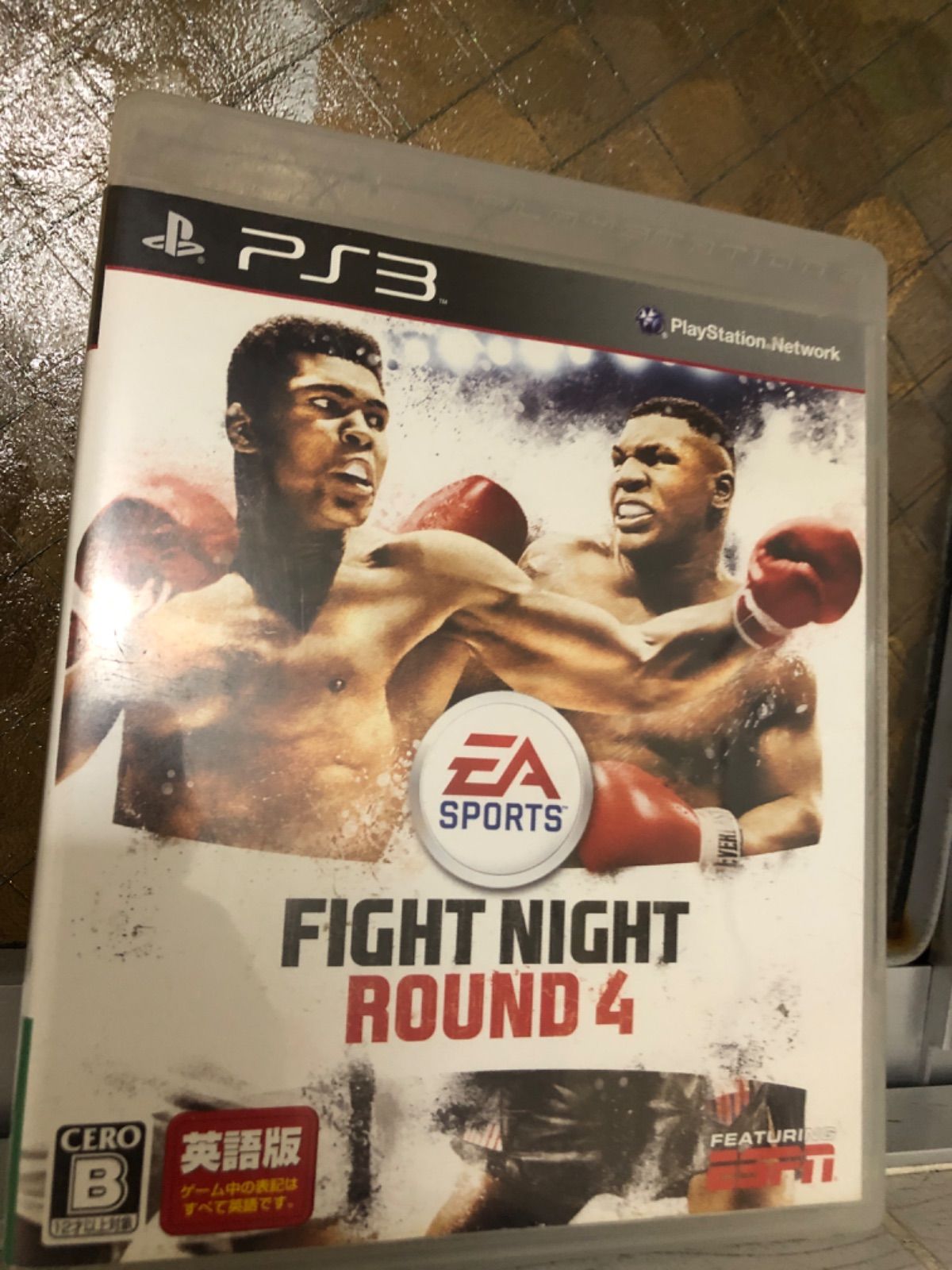 0005 中古品 FIGHT NIGHT ROUND 4 プレステ3 PlayStation3 英語版