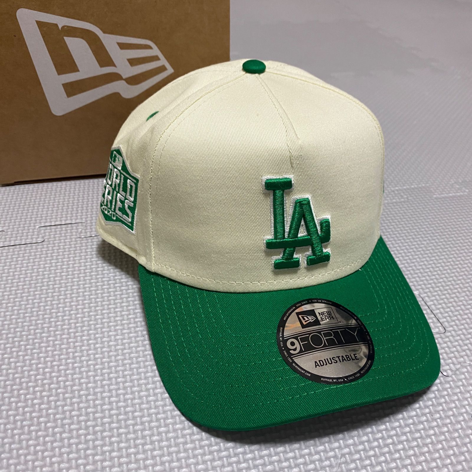 海外限定モデル】 NEWERA ドジャース ストーン 緑 スナップバック