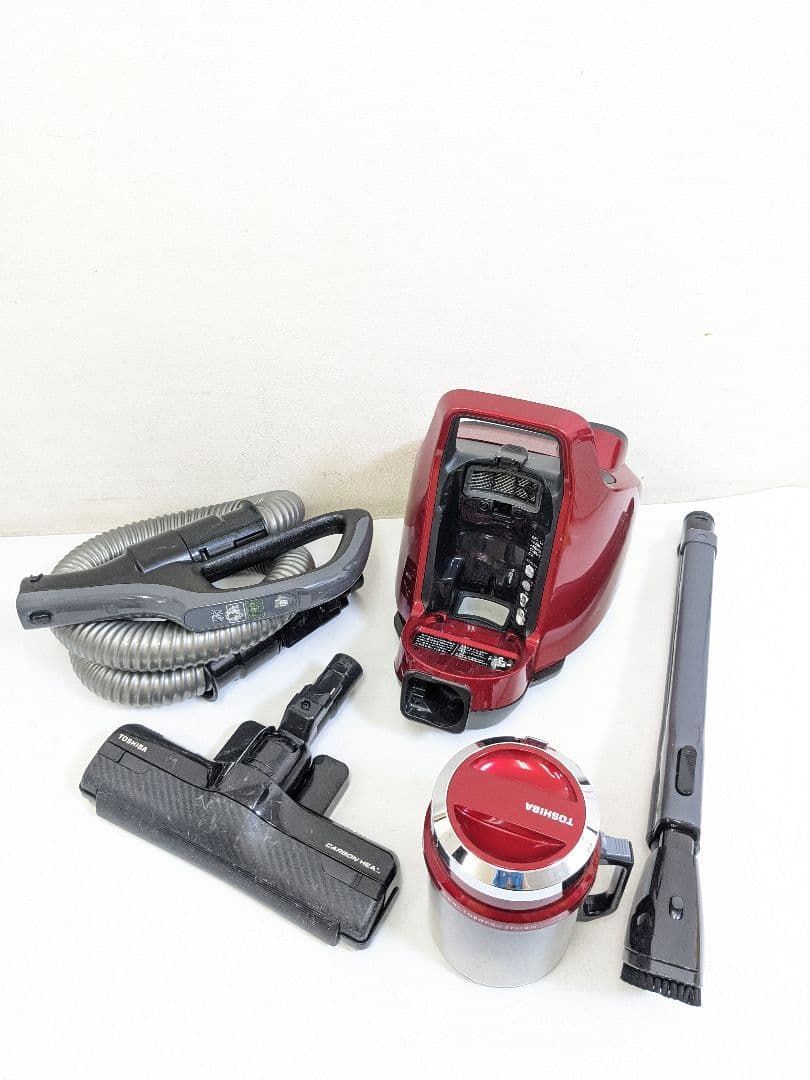 TOSHIBA 東芝 VC-C6-R サイクロン式掃除機 2017年製 - メルカリ
