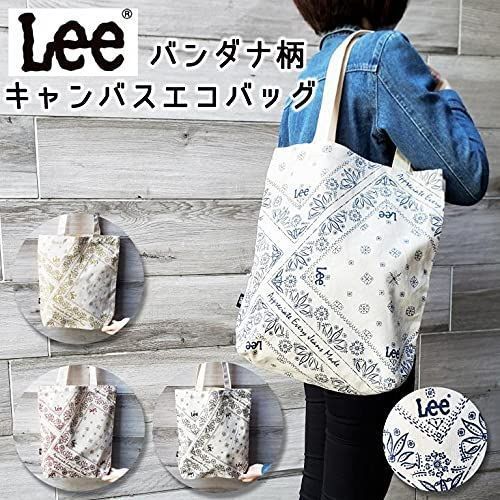 新着商品】Lee/リー バンダナ柄 キャンバス トートバッグ