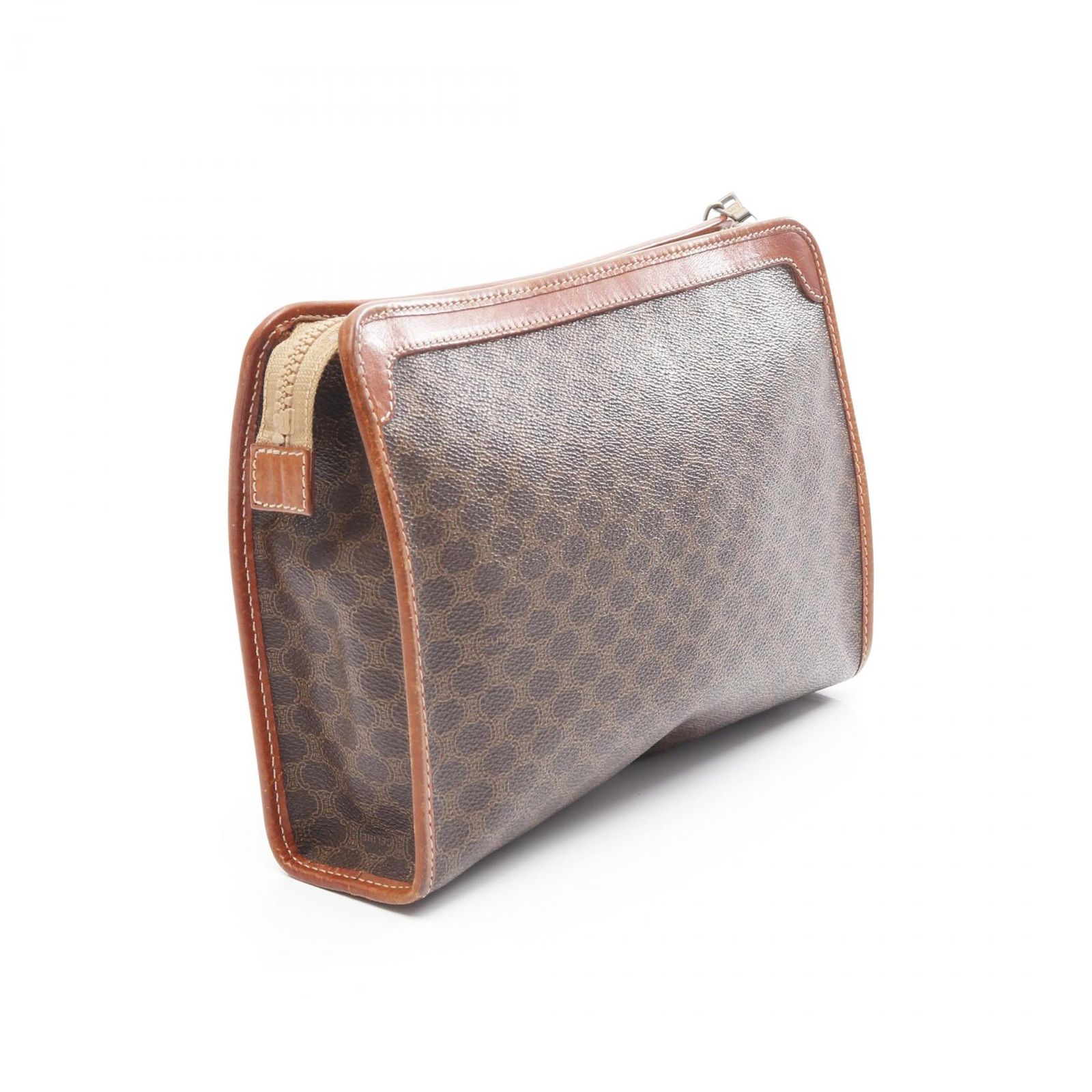 CELINE セリーヌ マカダム トリオンフ クラッチバッグ セカンドバッグ 極美品】CELINE セリーヌ マカダム トリオンフ クラッチバッグ