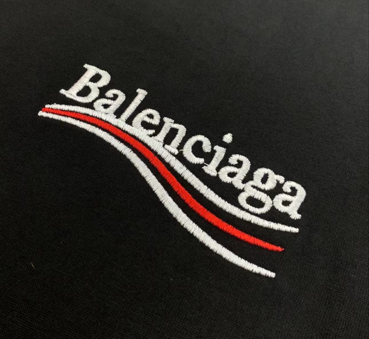 Balenciaga カジュアルルーズラウンドネックメンズ レディース半袖Tシャツ Balenciaga Ｔシャツ ディオール 男女兼用