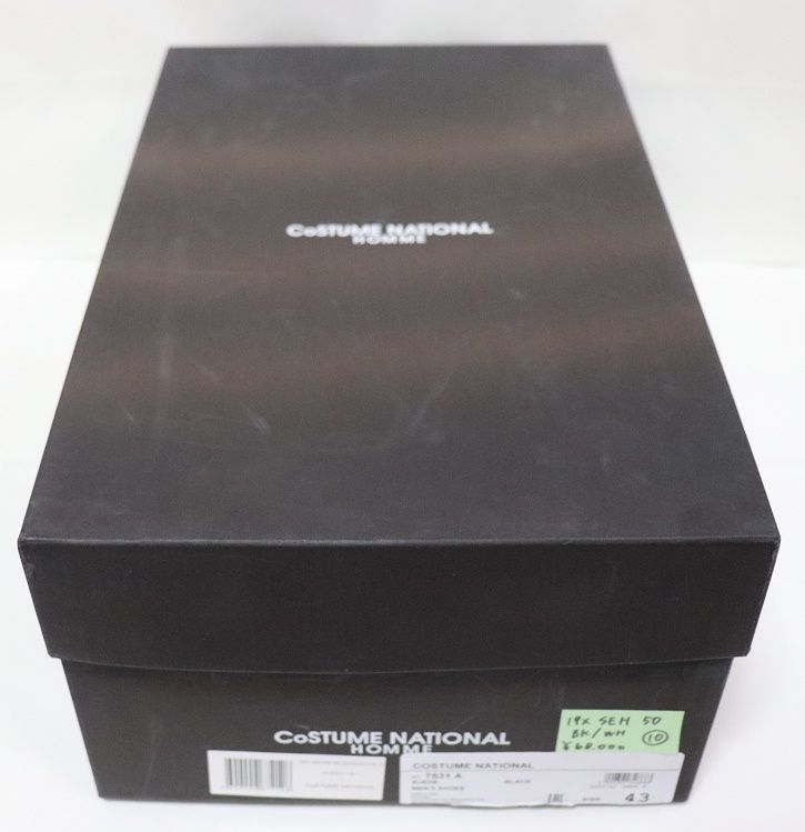 CoSTUME NATIONALコスチューム ナショナル新品メンズレザースニーカー