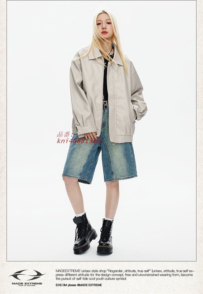 ラムレザーM-XXLサイズ 男女兼用