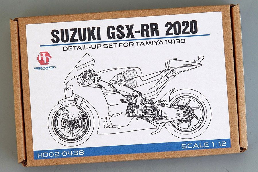 ホビーデザイン HD 02 0438 1 12 スズキ GSX RR 2020 ディテールアップセット タミヤ14139用 エッチング メタルパーツ レジン
