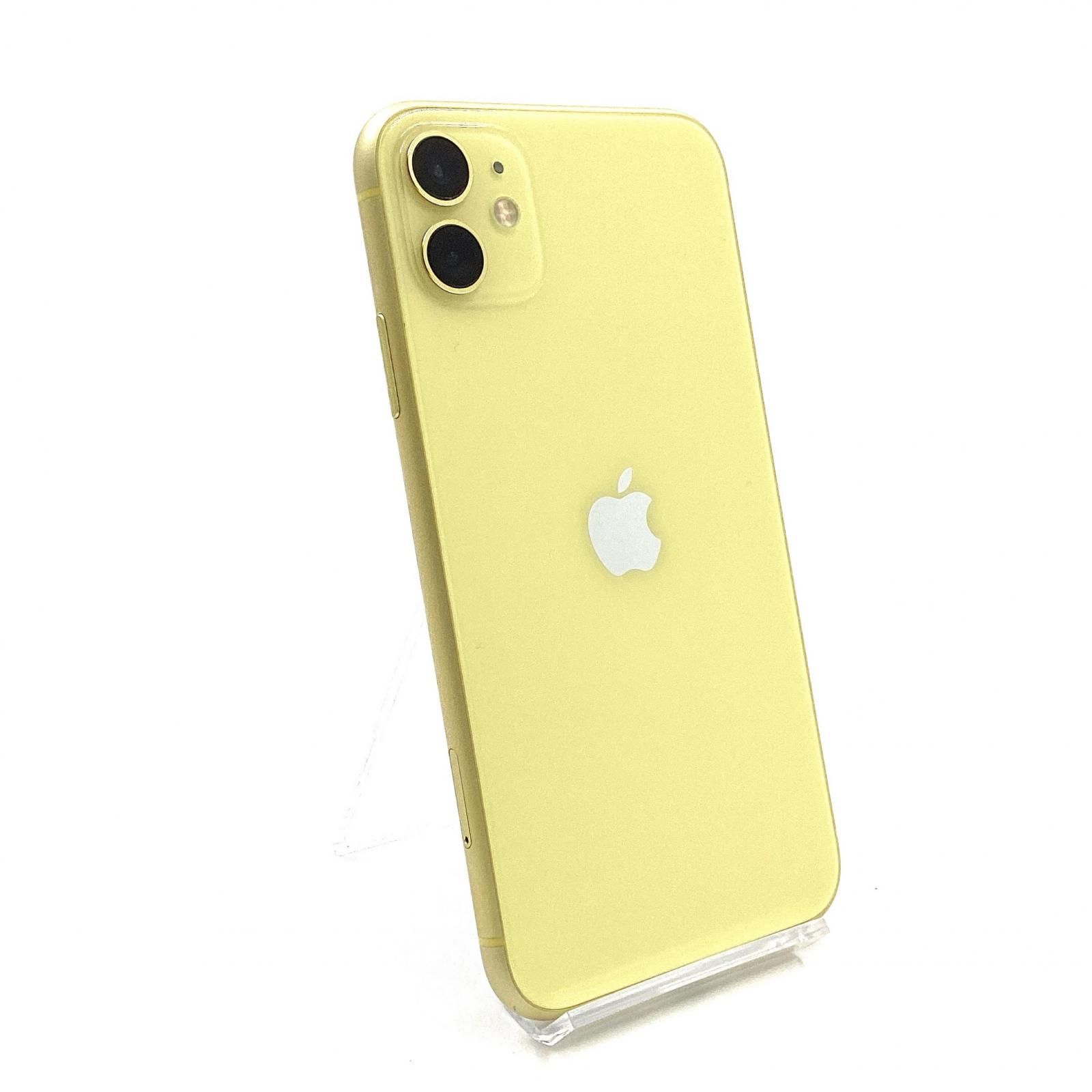 全額返金保証】【最速発送】Apple iPhone 11 128GB イエロー SIMフリー 
