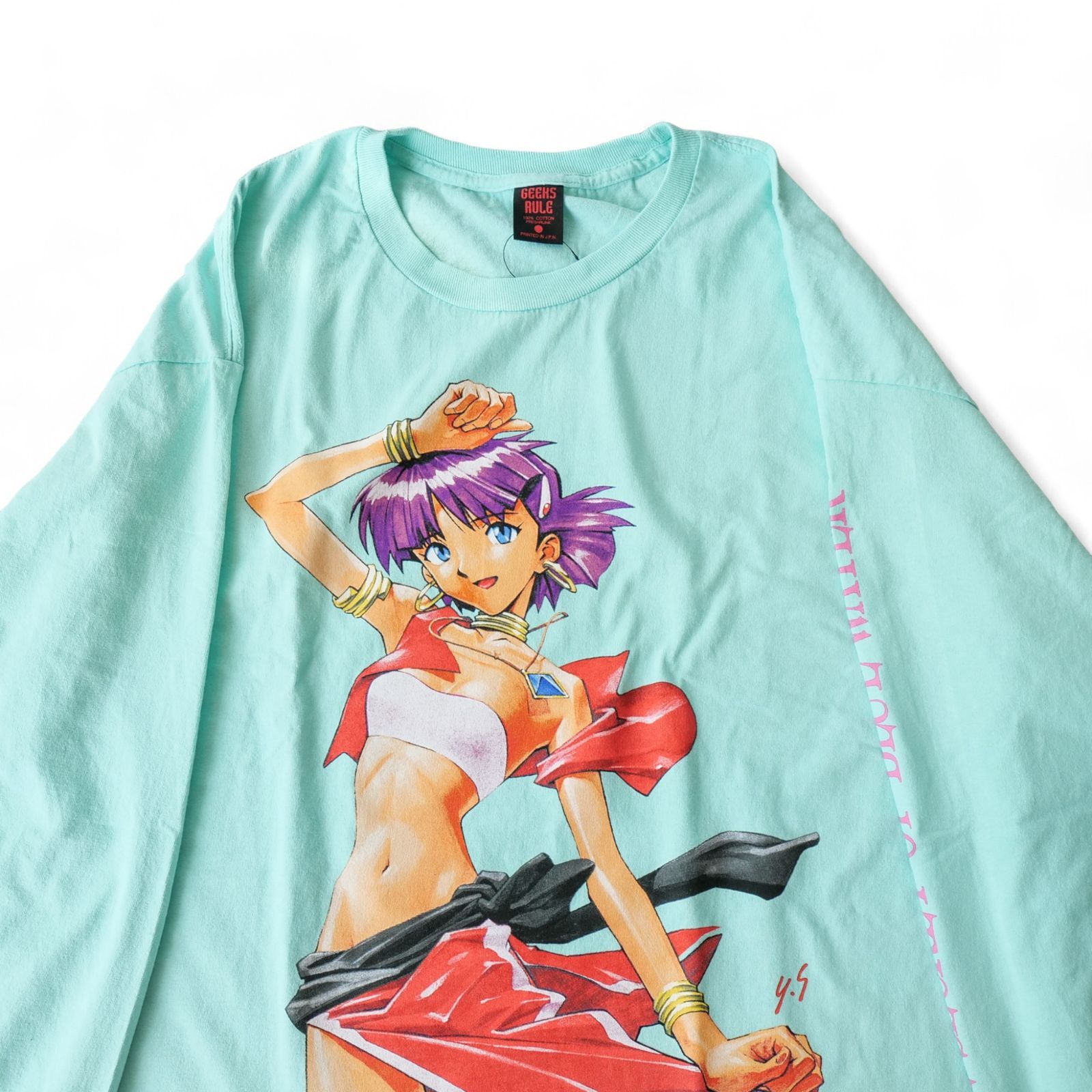 新品　GEEKS RULE 不思議の海のナディア XL NADIA: THE SECRET OF BLUE WATER × GEEKS RULE 15 SILKSCREEN