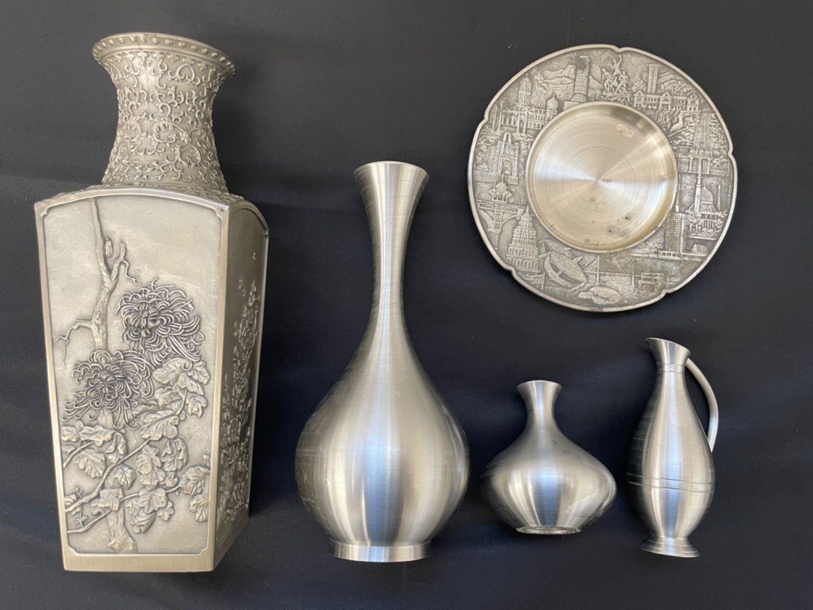 ROYAL SELANGOR /Oriental Pewter セット - 置物