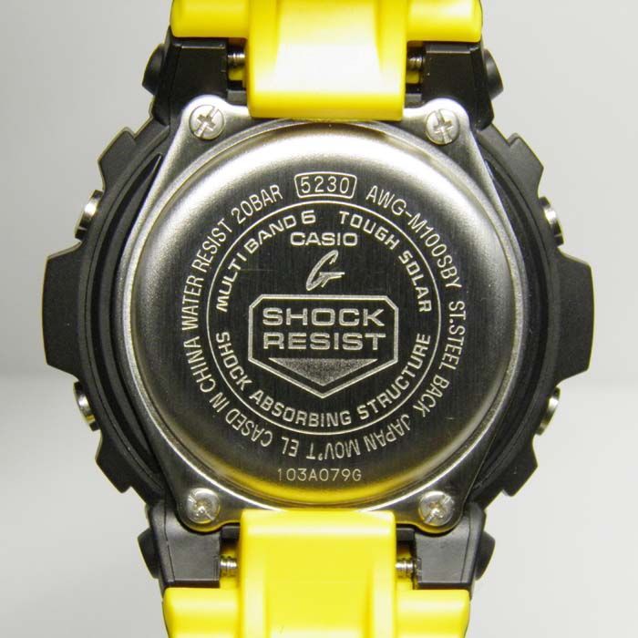 CASIO(カシオ)G-SHOCK(ジーショック）AWG-M100SBY-1AJF 群馬トヨタ ハイラックス(TOYOTA HILUX) 2017年  成約記念モデル 【極美中古】 - メルカリ