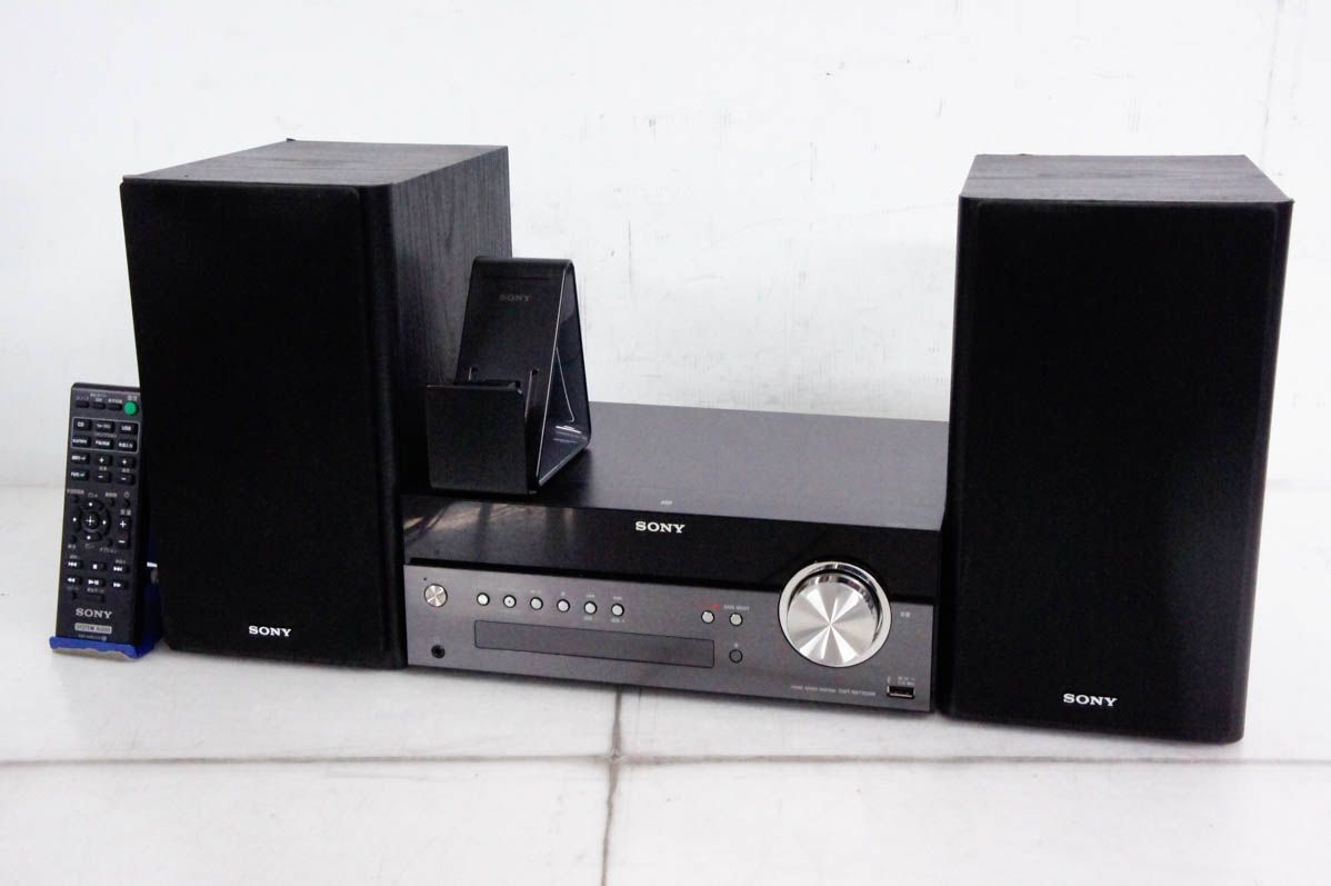 SONY CMT-SBT300W（マルチコネクトコンポ ） ソニーにしてAir Play対応！ 最大出力50W＋50Wのハイパワーの