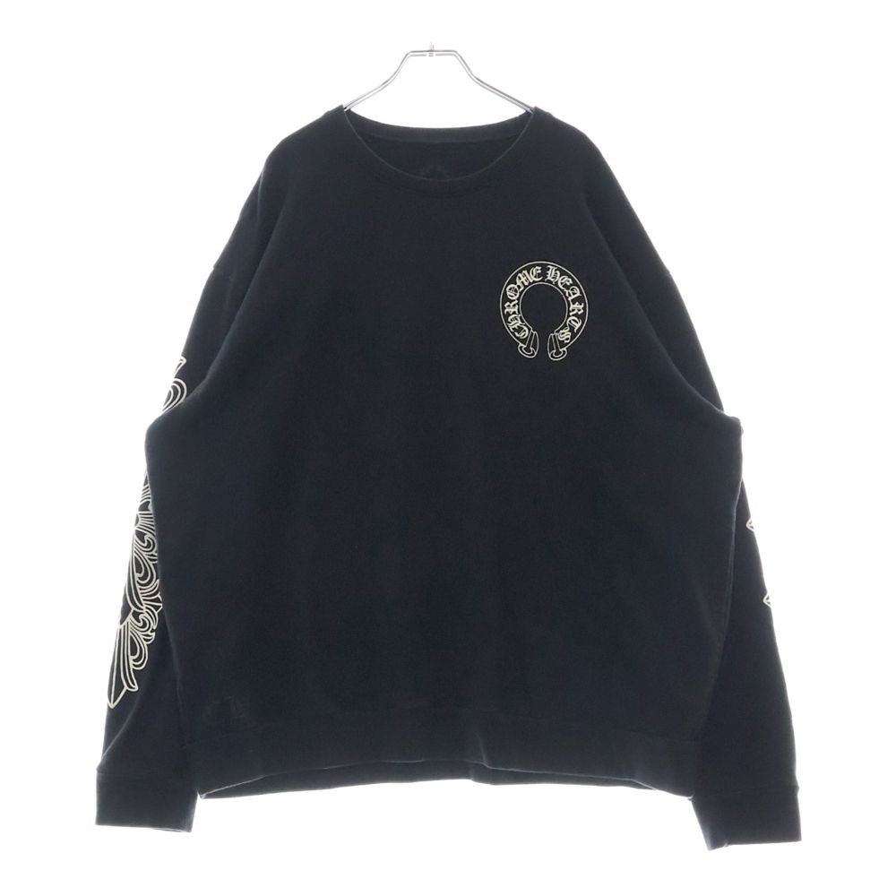 【即納】 Horseshoe (クロムハーツ) HEARTS CHROME L/S ホース Sweatshirt トップス