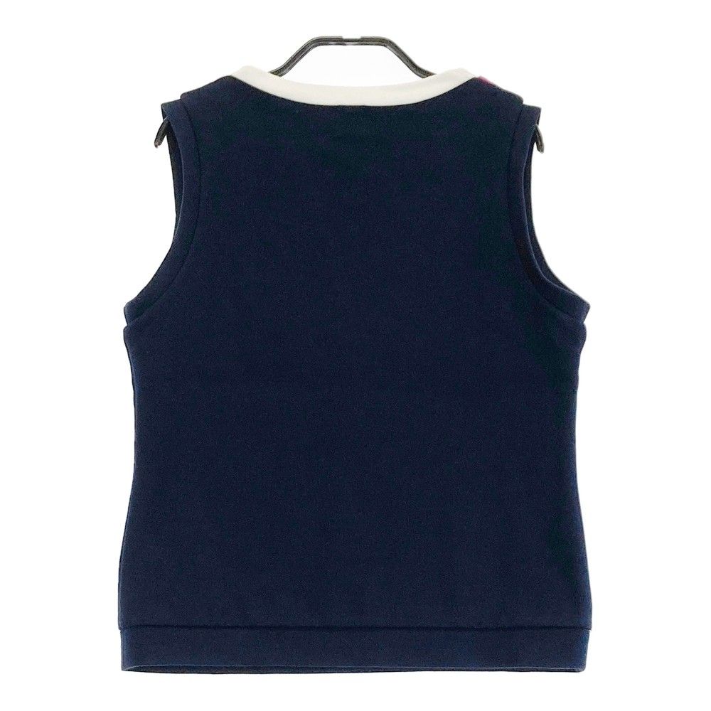 archivioゴルフベスト　ネイビー サイズ：36 ARCHIVIO アルチビオ Vネック ベスト ネイビー系