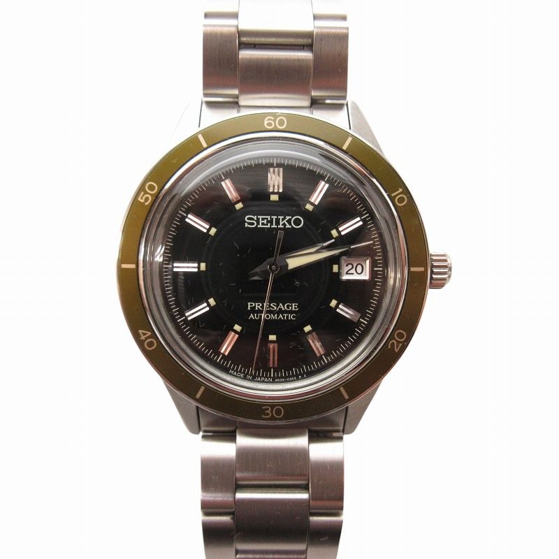 セイコー SEIKO 美品 プレザージュ PRESAGE SARY195 腕時計 ウォッチ 