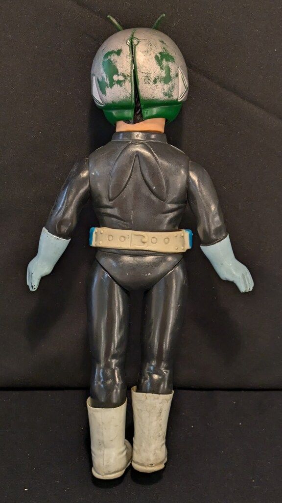 バンダイ スタンダードソフビ 仮面ライダー旧1号/マスク銀 250mm