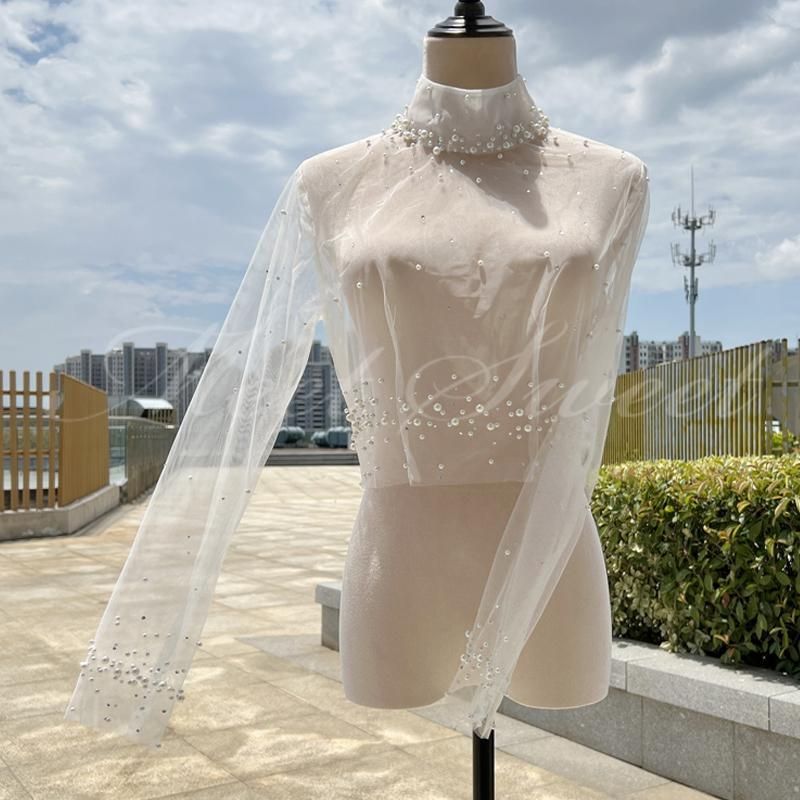 ウェディング ボレロ 長袖