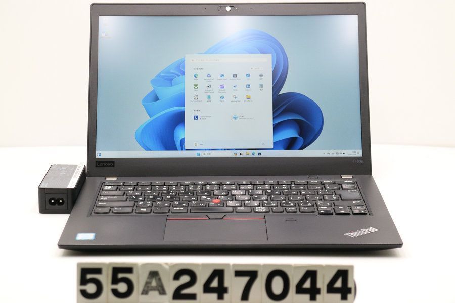 Lenovo ThinkPad T480s Core i5 8250U 1.6GHz/16GB/256GB(SSD)/14W/FHD(1920x1080)/Win11 【55A247044】