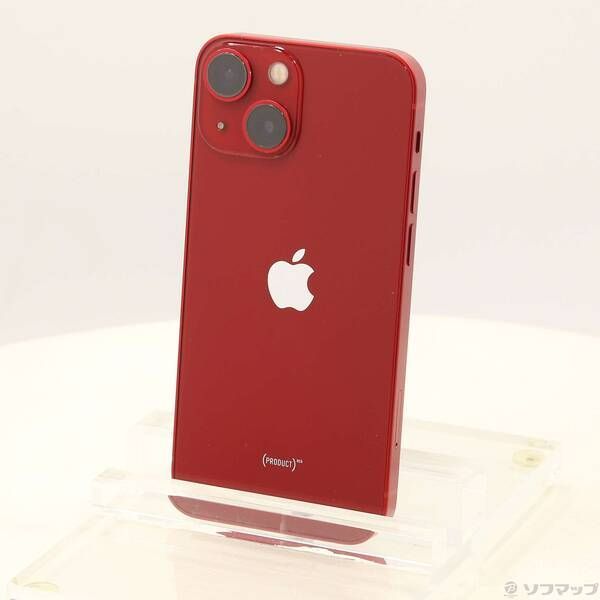 〔中古品〕iPhone13 mini 256GB プロダクトレッド MLJM3J／A SIMフリー【258】