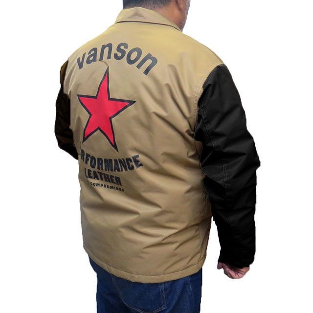 セール！VANSON コーチジャケット バンソン ナイロン ビッグサイズ