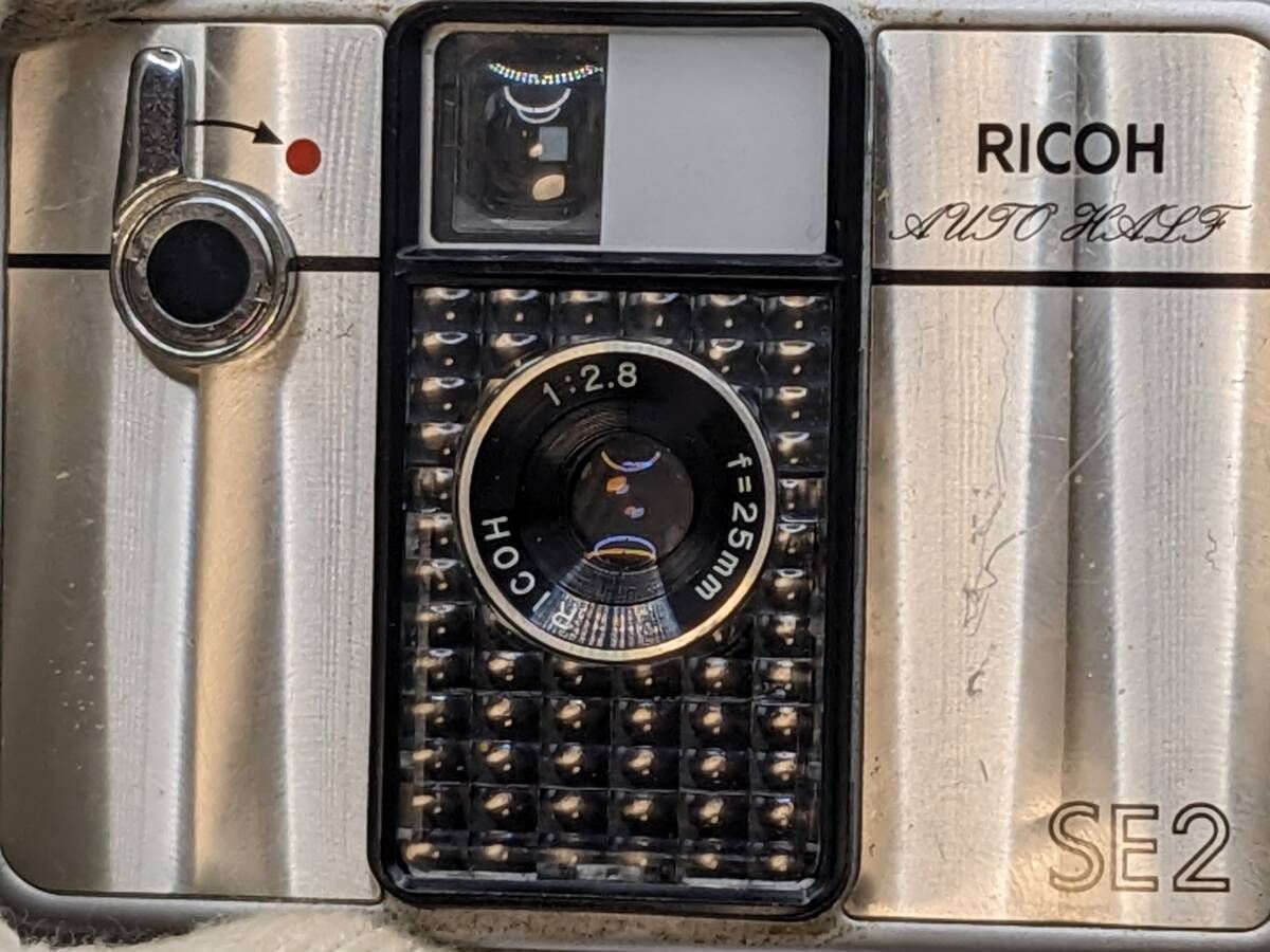 ☆実用動作品☆ RICOH リコー AUTO HALF SE2 コンパクトフィルムカメラ