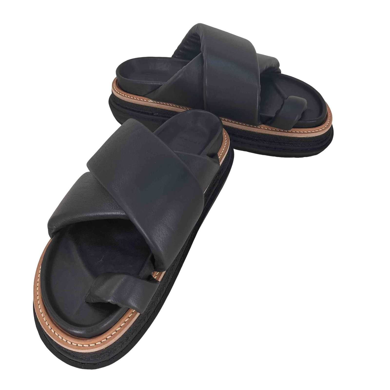 sacai サカイ Multiple Sole サンダル ブラック 41