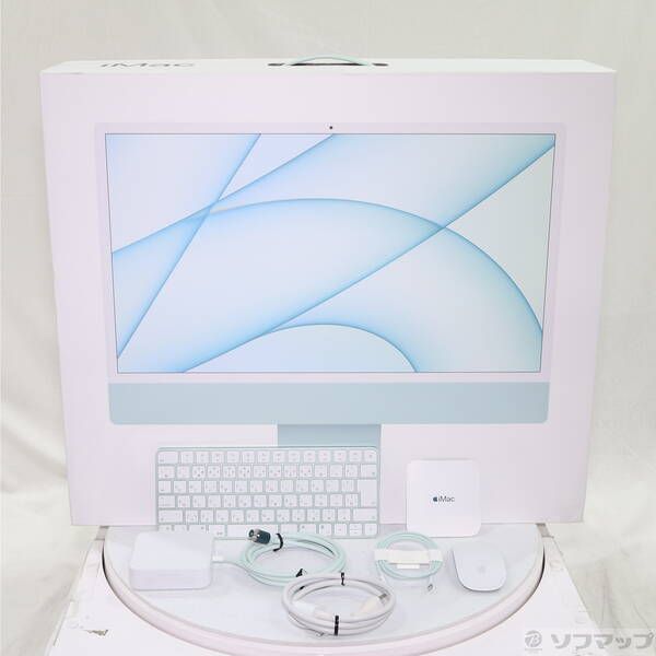 中古品〕 iMac 24-inch Mid-2021 MJV83J／A Apple M1 8コアCPU_7