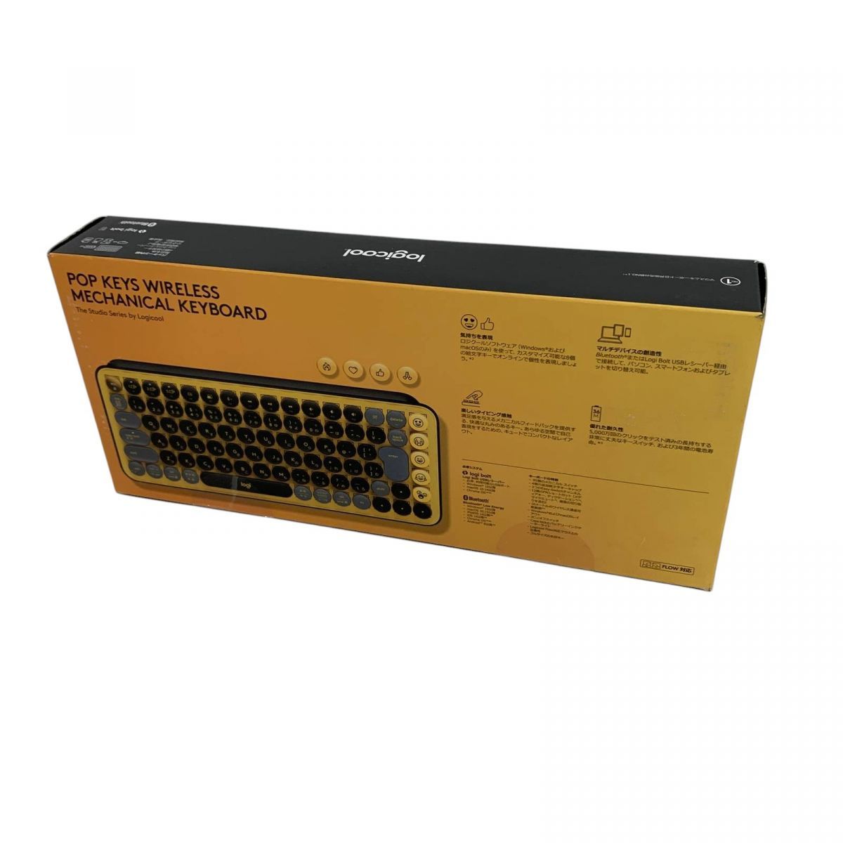 メカニカル キーボード ワイヤレス Logicool ロジクール K730YL AMK839057相