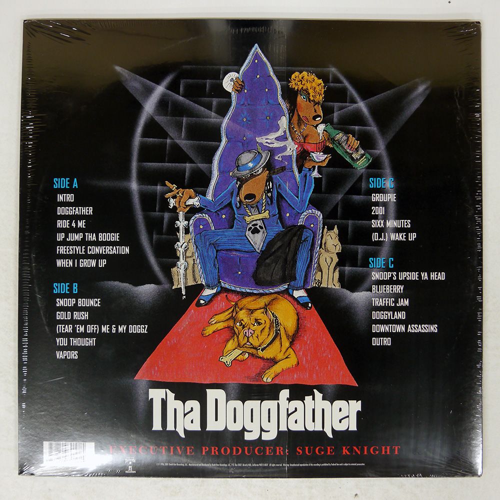 US盤 SNOOP DOGG DEATH ROW LP その他 レコード CD DVD ブルーレイ