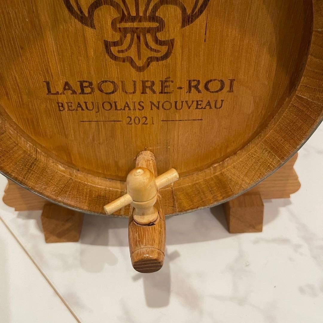 ラブレ ロワ ボージョレ ヌーヴォー 空の樽 蛇口付き 台座付き 2021年 NEXPOTALLINN_EU