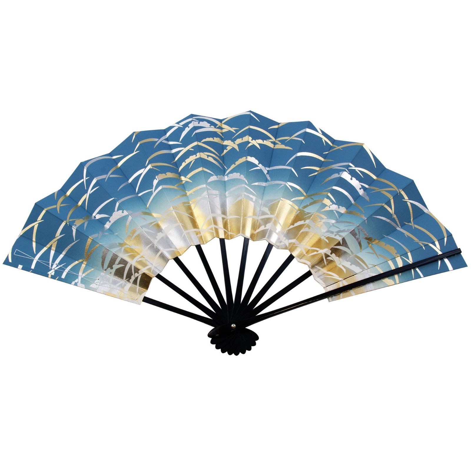 匂い袋付オリジナルセット紙箱入 日本舞踊 29cm 舞扇子 海外土産 つゆ芝 長生堂 京扇子 大阪