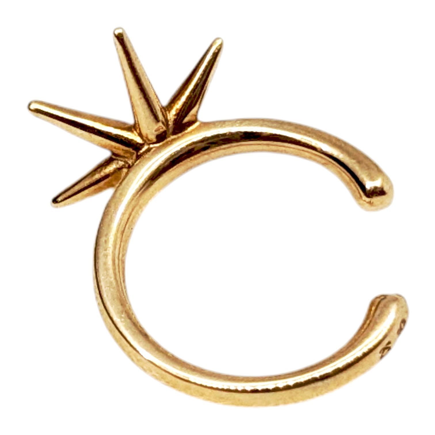 STAR JEWELRY スタージュエリー イヤーカフ K10YG 10金 イエローゴールド イヤリング ジュエリー お洒落 レディース ブランドギャラリー東心斎橋店