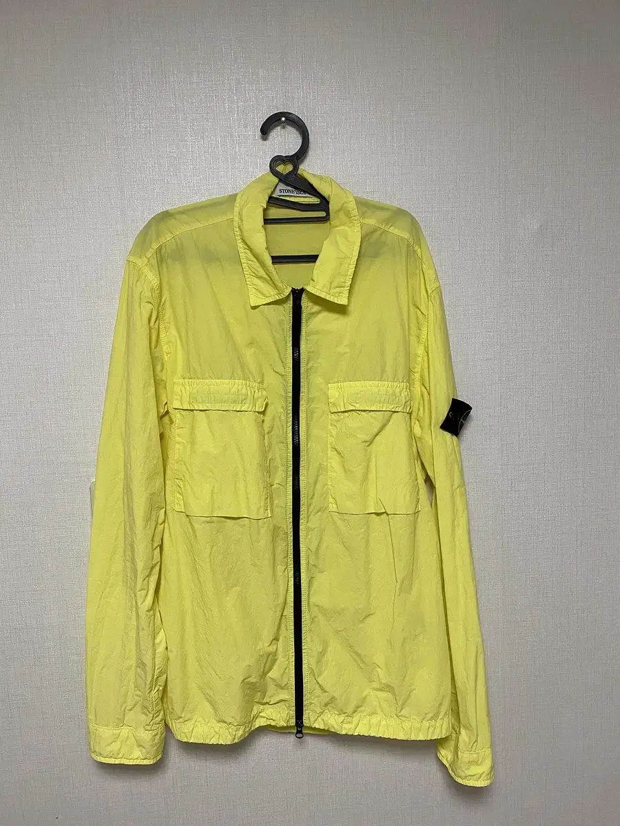 XL STONE ISLAND ストーンアイランド オーバーサイズシャツ 黄色