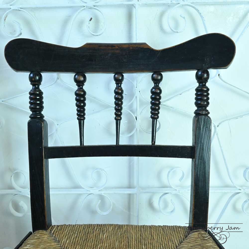 1819 家具・インテリア L3705-15 英国アンティーク ストローチェア