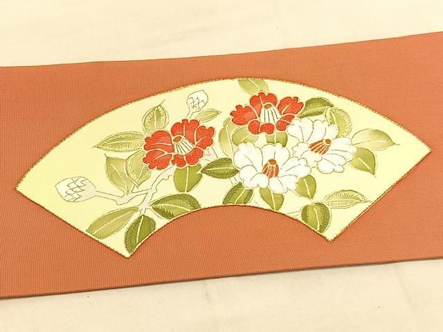 本物保証，低価 平和屋1□塩瀬 九寸名古屋帯 総刺繍 駒