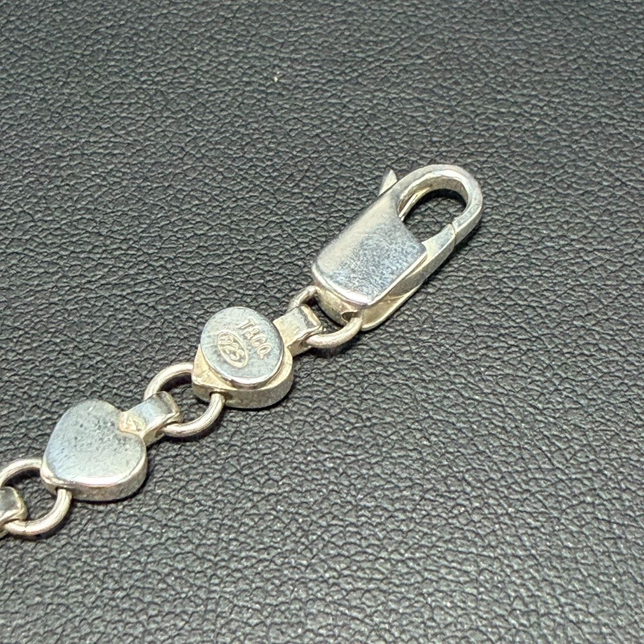 ★在庫処分★TIFFANY&Co.【美品】パフハートブレスレット　SV925 オールドティファニーパフハートブレスレット | SV925