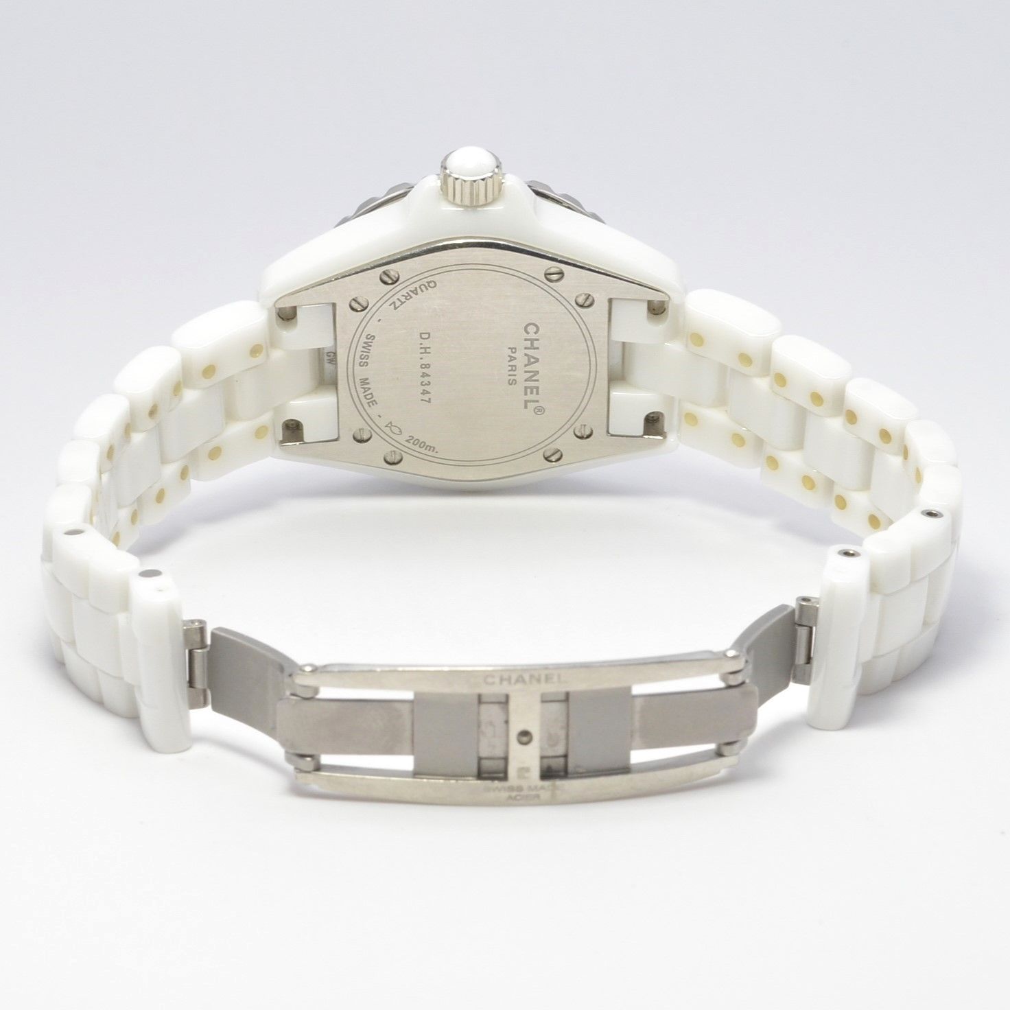 電池交換済】【3ヶ月保証】CHANEL シャネル J12 クォーツ 33ミリ H0968 
