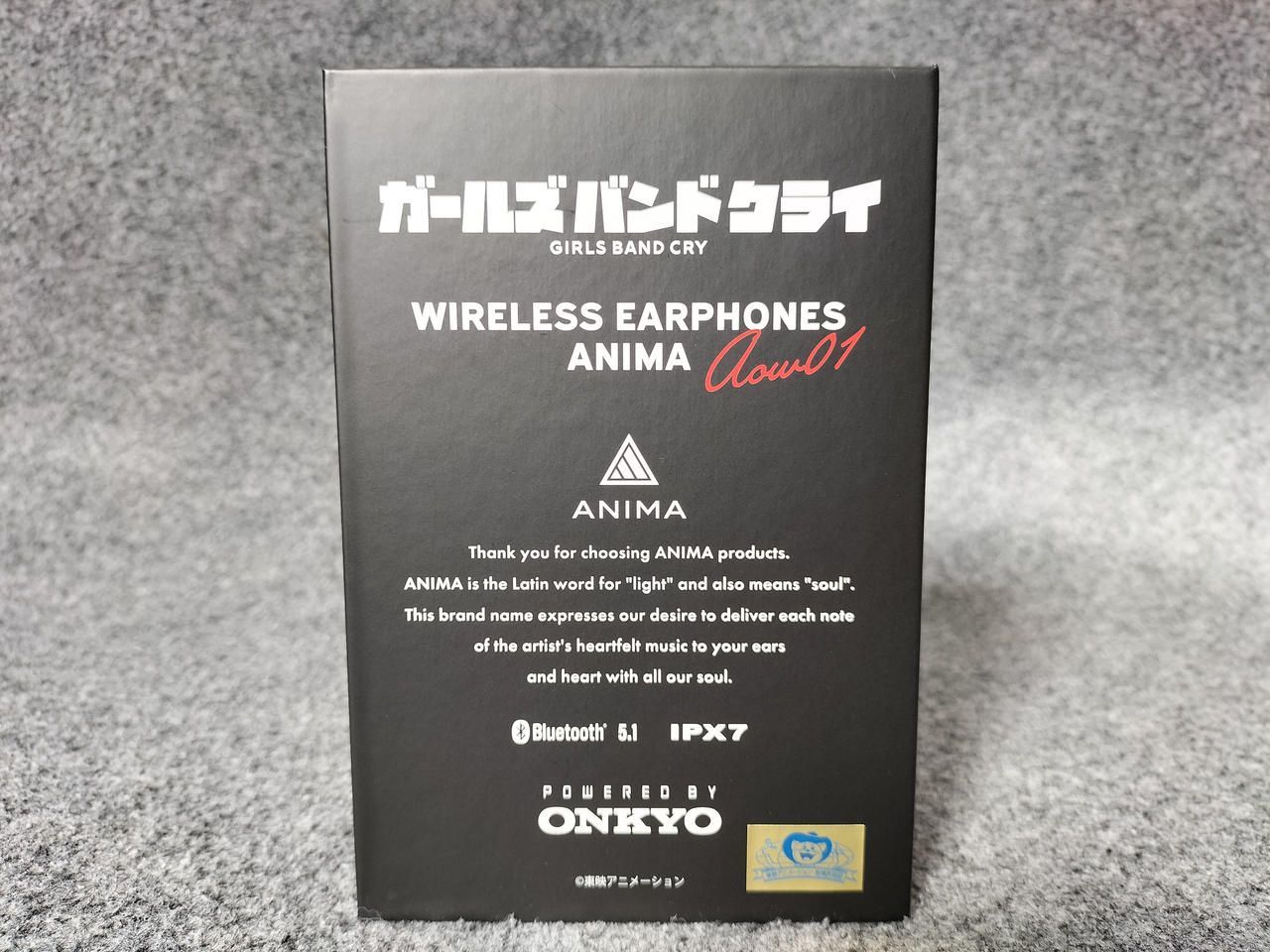 ガールズバンドクライ 井芹仁奈 ワイヤレスイヤホン ONKYO AOW01 BTイヤホン ガールズバンドクライ 井芹仁奈モデル