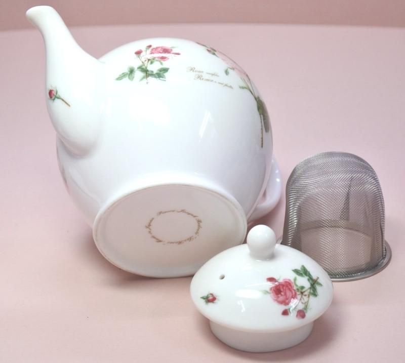 ティーポット ルドゥーテ ローズ 日本製 ギフト ティーポット ルドゥーテローズ 日本製 薔薇
