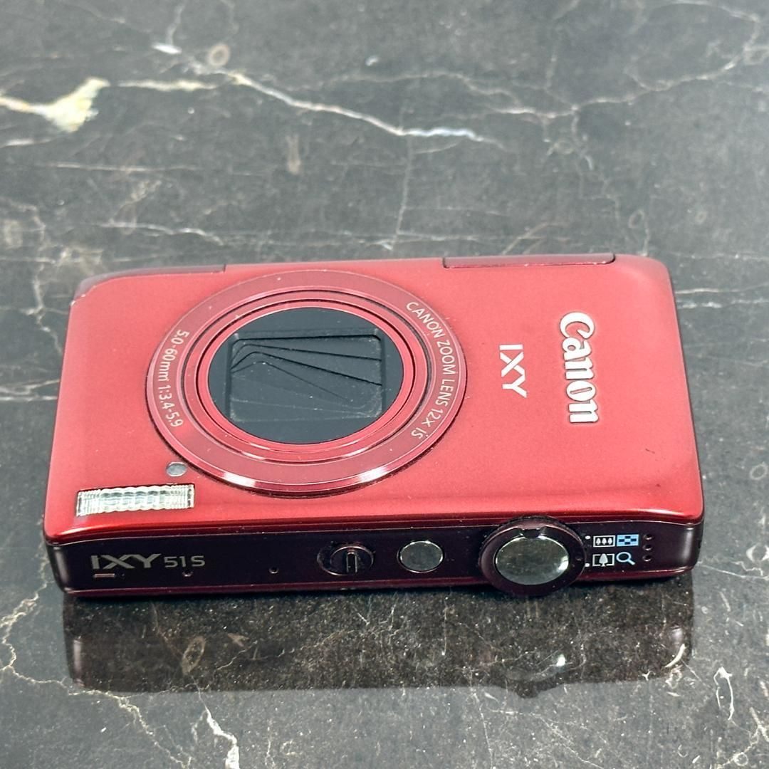 Canon IXY 51S レッド 本体と付属品 【公式通販】