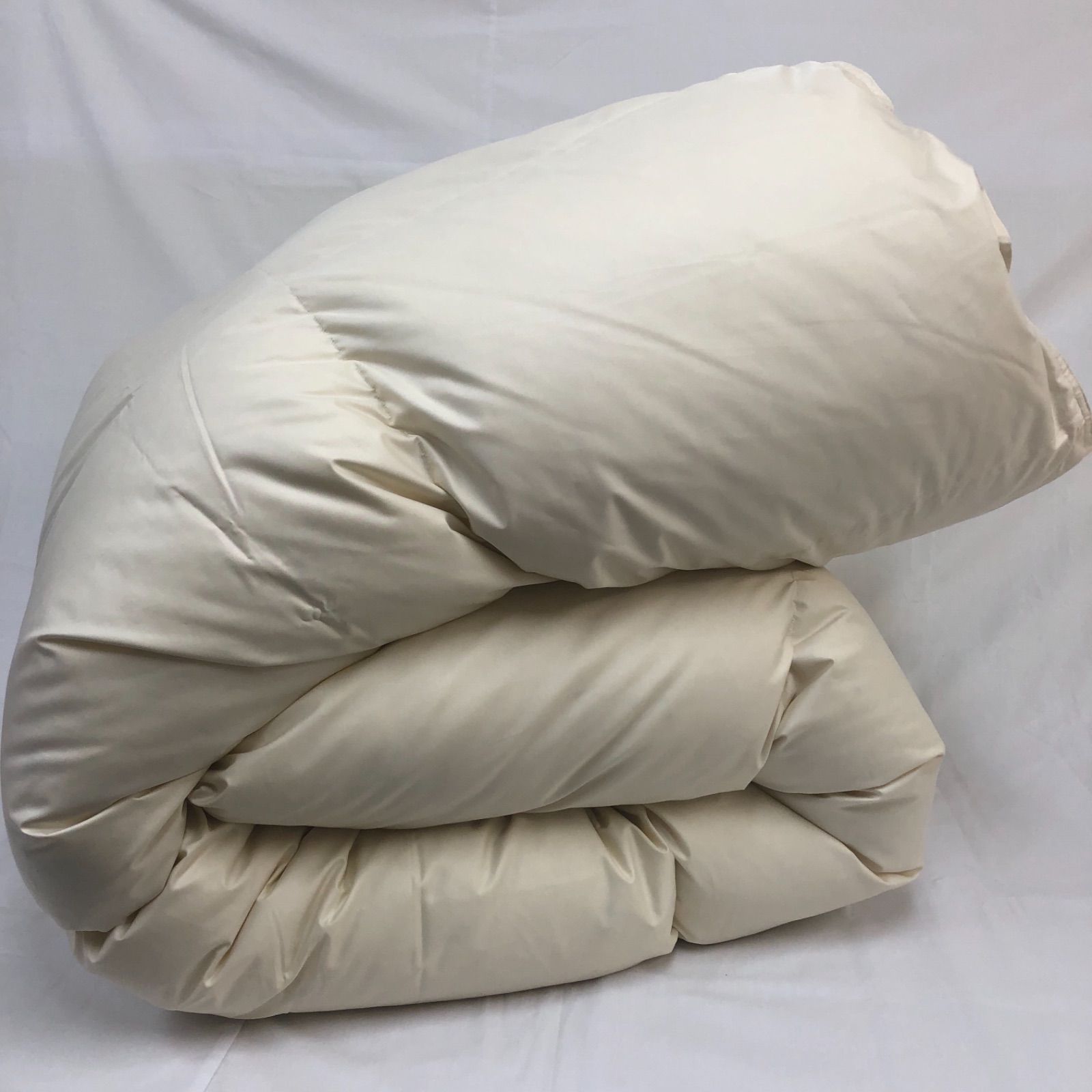 羽毛布団 ダブル ニューゴールド きなり 日本製 190×210cm 特別価格 