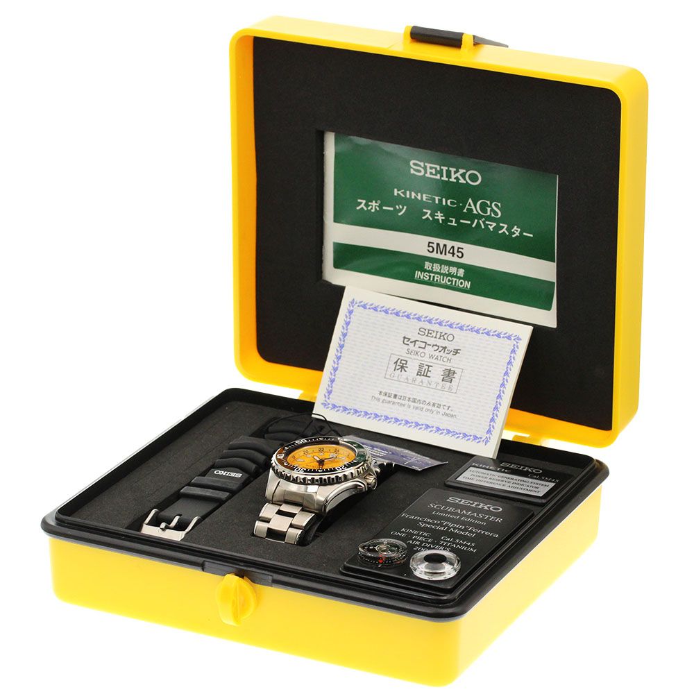 セイコー SEIKO SBCW007/5M45-6A60 スキューバマスター キネティック