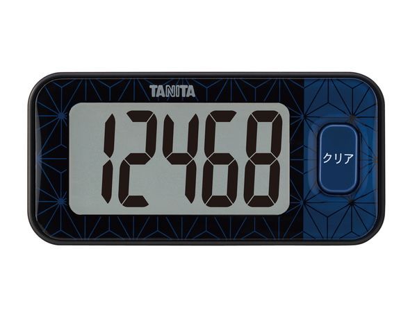 【新品・14営業日以内発送】タニタ（TANITA） FB740BK 3Dセンサー搭載歩数計 ブルーブラック【沖縄離島販売不可】