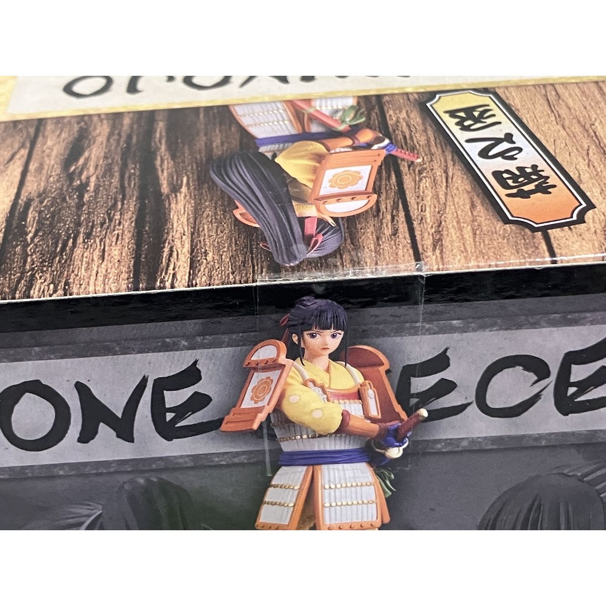 ワンピース DXF 傳ジロー 小紫 菊之丞　フィギュア　セット バンダイ ワンピースDXF 小紫 菊之丞 2点セット フィギュア 中古